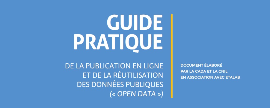 Bannière Guide Pratique Open Data
